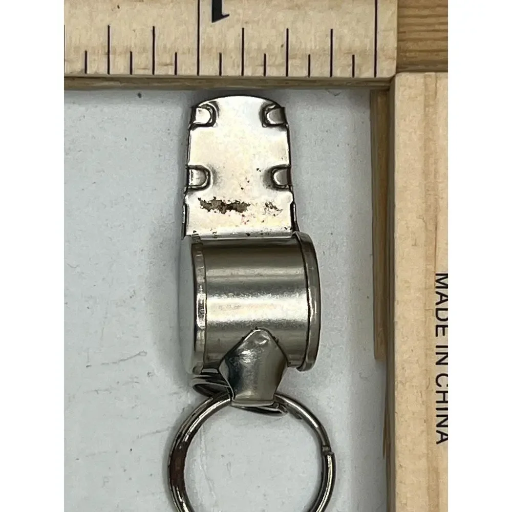 Stainless Steel Whistle Keychain Coach Referee Emergency Survival Whistle
